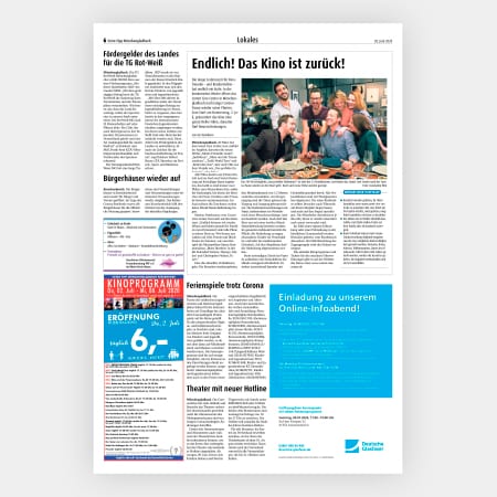 NRW-Landesförderung für die TG Rot-Weiss